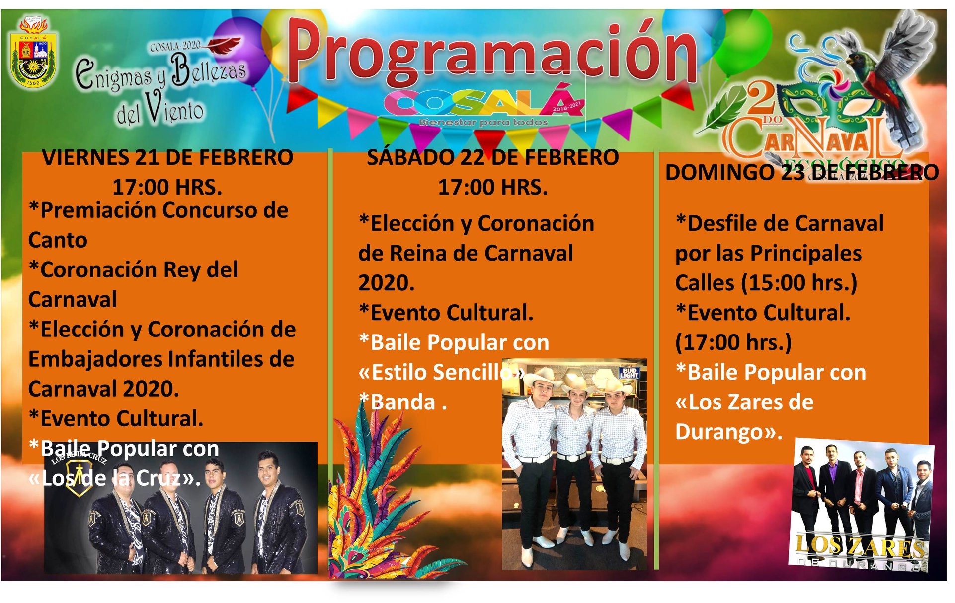 programación carvaval